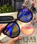 GUESS 🍊 Дамски огледални слънчеви очила "BLACK BROWN & BLUE" нови с кутия, снимка 1