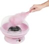 Bestron Уред за правене на памук Машина за захарен памук 420W, розова, снимка 2