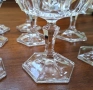 D'ARQUES - Френски кристал сервиз чаши кристални за десерти мелба сладолед шампанско 10 броя , снимка 12