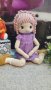 Плетена играчка Кукла Вика + подарък Зайче,  Ръчно изработена, Перфектен подарък, снимка 13