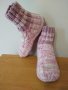 плетени дамски и мъжки чорапи и терлици 