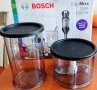 Пасатор BOSCH ErgoMixx Style 1000W MS64M6170 сет с чопър, бъркалки, купа и приставка за лед. Инокс., снимка 9