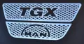 Декорация хром за решетка – MAN TGX – Инокс – KKMN117, снимка 2