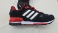 Унисекс обувки Adidas ZX 750, черни и червени, снимка 1