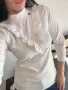 Lucy Fashion, бял пуловер, М размер, снимка 3