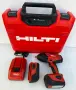 Hilti SiW 22T-A - Акумулаторен гайковерт 2x22V 5.2Ah, снимка 1