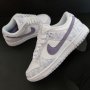 Nike Dunk Purple Aura Lavender White Нови Оригинални Дамски Обувки Маратонки Размер 37 37.5 Номер , снимка 12