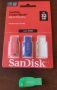 Флаш памет Sandisk 32GB x 3 броя НОВИ , снимка 4