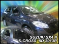 Ветробрани за SUZUKI SX4 II S-CROSS (2013+) 5 врати - 4бр. предни и задни Неко, снимка 1