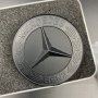 Черна емблема лого Mercedes Мерцедес