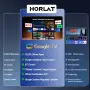 Промоцена проектор Horlat T10MAX GoogleTV OS 4K HDR10 3000ANSI WIFI BT RC, снимка 7