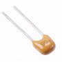 Кондензатор 1uF 50V Y5V ±20% P2.54mm - Multilayer Ceramic Capacitor, снимка 1 - Друга електроника - 40108146