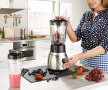 Блендер Russell Hobbs 23821-56, 600W, Стъклена кана, Преносим контейнер, 2 в 1, Черен/ Инокс, снимка 2