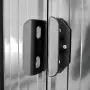 Метална градинска къща за инструменти с вентилация и заключване - 277 × 299 × 192 см, снимка 9