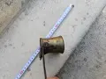Старо бронзово възрожденско джезве за пясък , снимка 2