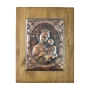 МЕДНА ИКОНА СВЕТА БОГОРОДИЦА ПЪТЕВОДИТЕЛКА, снимка 1