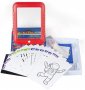Нова Светеща дъска Таблет за рисуване + химикалки и шаблони за деца 3+, снимка 3
