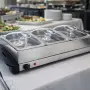 Електрически нагревател за бюфет 2 в 1 Cheffinger KN24 за винаги топла храна, снимка 2
