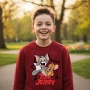 Детска ватирана блуза Tom and Jerry, снимка 2