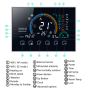 Beca BHT-8000GCLW Програмируем стаен WiFi термостат/за управление на бойлери/котли/термопомпи/Tuya, снимка 9