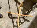 Ръчно изработена дървена поставка за цветя в скандинавски стил, снимка 7