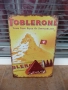 Метална табела храна Шоколад десерт Toblerone Швейцария Тоблерон бар вкусен сладък ядки нуга марка, снимка 1