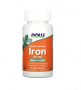 Желязо - NOW Foods, Iron, Double Strength, 36 mg, 90 Veg Capsules, снимка 1 - Хранителни добавки - 37462430