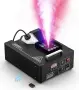 НОВО!!! Професионална машина за сценичен пушек ZQ10138, 1500W, 24 RGB LED, DMX512, Remote Control, снимка 1