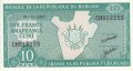 10 франка 2007, Бурунди