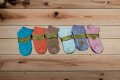 Многоцветни дамски чорапи 6 бр., снимка 1 - Дамски чорапи - 44498671