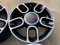 4 броя алуминиеви джанти за Fiat 500 15, снимка 9