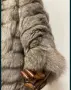 Палто естествен косъм лисица, снимка 7