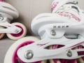 Детски Регулируеми ролери Roces Compy White (30-33) - Бял, снимка 15
