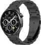 Метална Стоманена Верижка за часовник HONOR Watch 6 - Черен, снимка 1