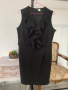 Елегантна черна рокля в размер XL, снимка 4