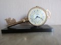 НАСТОЛЕН МЕХАНИЧЕН ЧАСОВНИК  СЛАВА , снимка 4