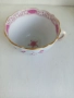 Антикварна чаша порцелан Meissen Indian Pink Flower 1815, снимка 2