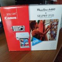 Продавам дигитален фотоапарат Canon Pawershot A 460 + фотопринтер към него, снимка 1 - Фотоапарати - 40331487