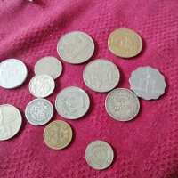 Български и чужди стотинки монети всички заедно се продават , снимка 4 - Нумизматика и бонистика - 36053553