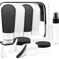 Нов комплект Пътни бутилки за тоалетни принадлежности пътуване козметика, снимка 1 - Други - 40415184