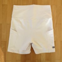 Aimin white biker shorts, снимка 5 - Клинове - 44500406