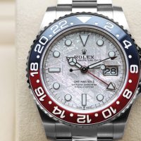 Rolex GMT Master 2 Silver - Meteorite, снимка 2 - Мъжки - 41857713