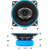 Музика за кола (тонколони 10 см. говорителиpioneer jbl pioneer alpine sony) , снимка 3 - Тонколони - 36451313