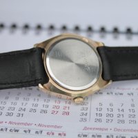 СССР часовник ''Слава'' позлатен, снимка 6 - Антикварни и старинни предмети - 41396979