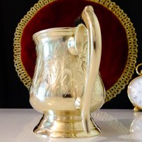 Бронзова чаша,халба Британска Индия,маркирана. , снимка 11 - Антикварни и старинни предмети - 41693297