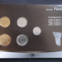 Намибия. Африка. 5,10, 50 цента. 1  и 5 долара. 5 бройки.. , снимка 8 - Нумизматика и бонистика - 44214560