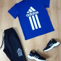 Сет-мъжки екип и маратонки Adidas , снимка 1 - Спортни дрехи, екипи - 41449801