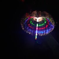 Соларна лампа медуза,7 цвята, снимка 5 - Соларни лампи - 41855750
