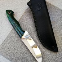 Ръчно изработен ловен нож от марка KD handmade knives ловни ножове, снимка 2 - Ловно оръжие - 39889876