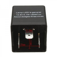 Реле за LED мигачи с регулиране, снимка 4 - Аксесоари и консумативи - 41266389